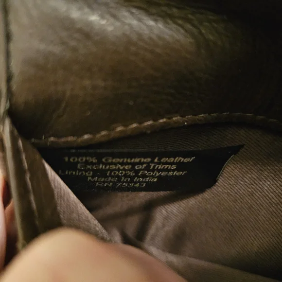 Brown Leather Ladies Wallet - Picture 7 of 7